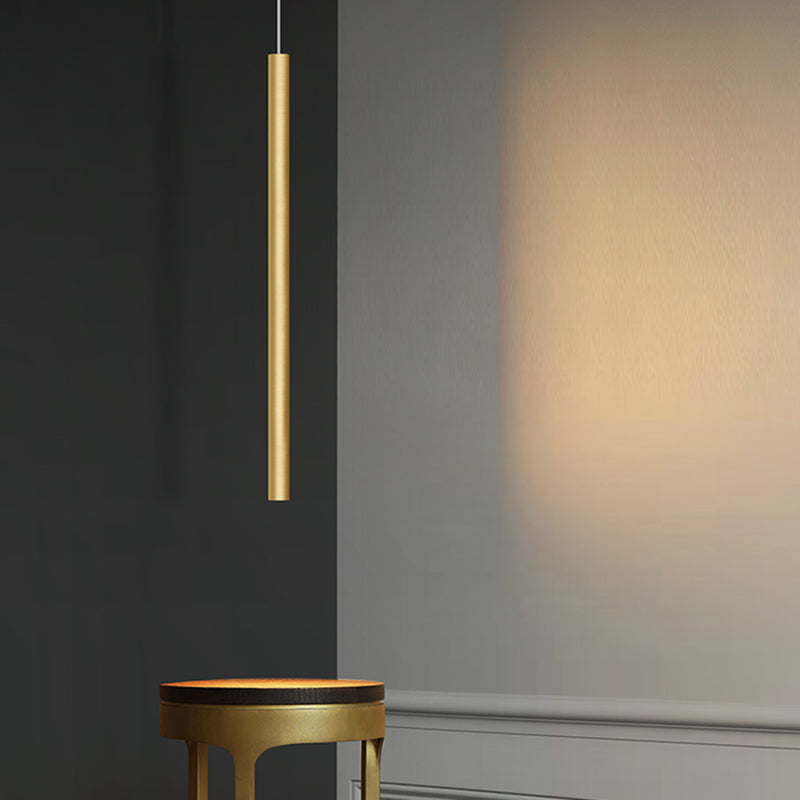 Eigentijdse hangende hanglamp lineaire hanger voor slaapkamer in de woonkamer