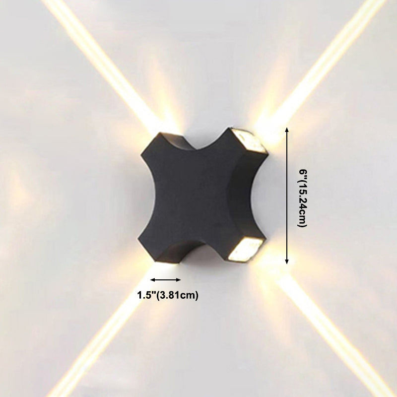 Modern Household Wall Sconce Lighting Multi-light LED Wall Light with Aluminum