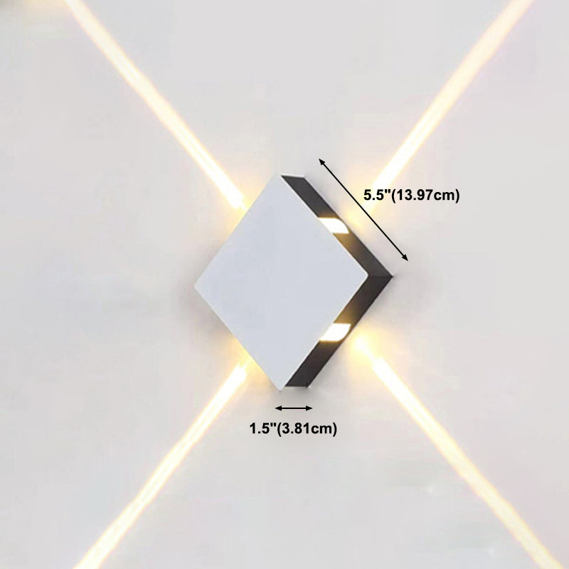 Modern Household Wall Sconce Lighting Multi-light LED Wall Light with Aluminum