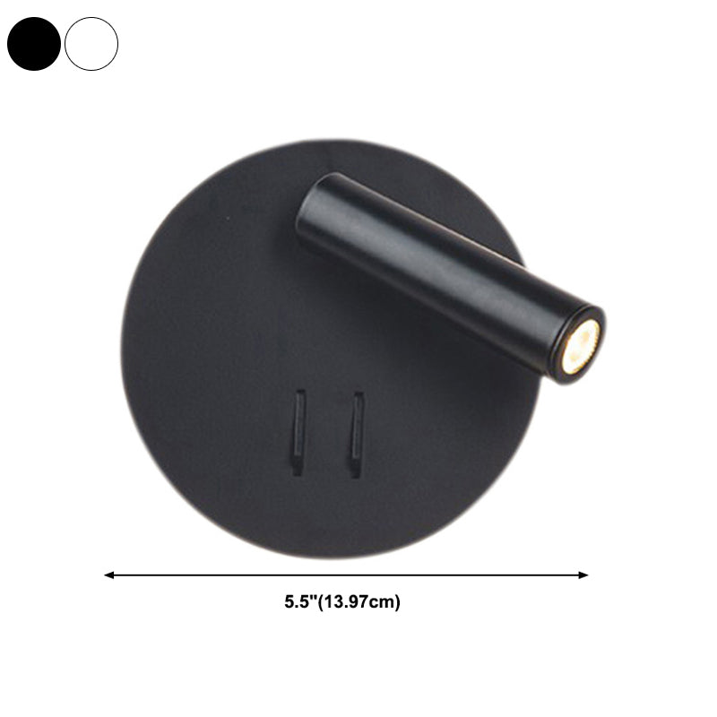Estilo contemporáneo Luces de lectura de lámpara de luz montado en pared de estilo geométrico