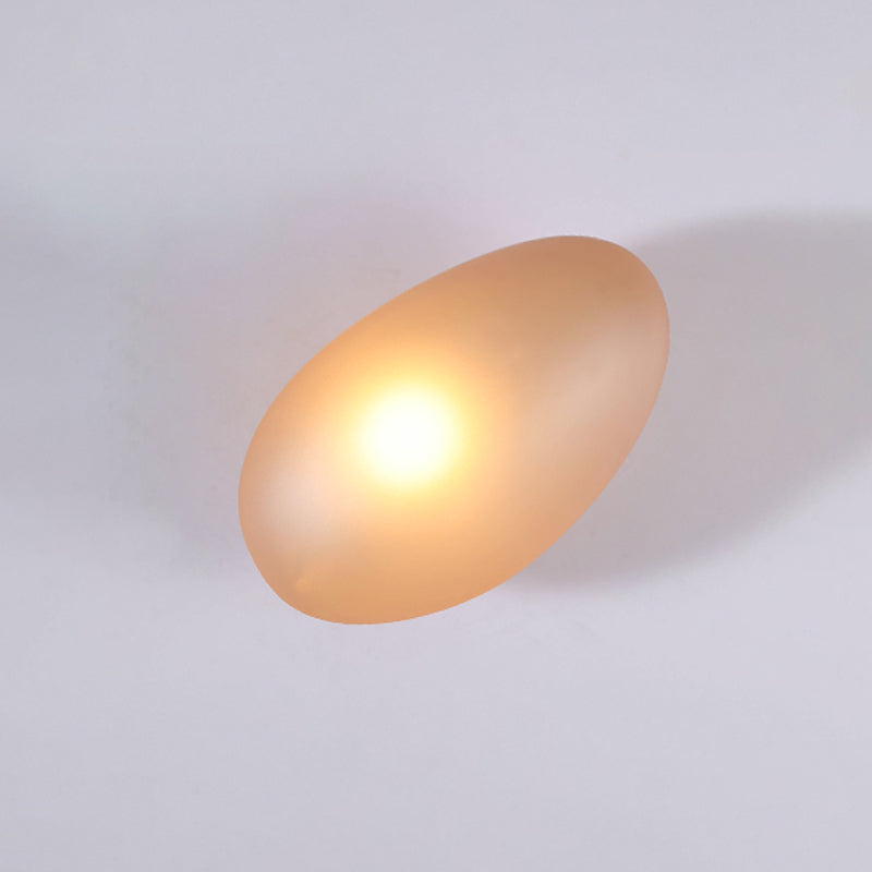 Modern Style Geometric Wall Sconce Lights Glass 1 Light Wall Mount Lighting