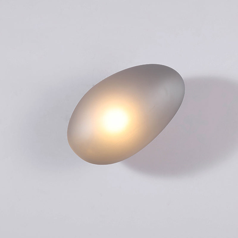 Modern Style Geometric Wall Sconce Lights Glass 1 Light Wall Mount Lighting