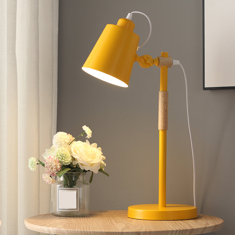 Lampada da tavolo a botte in stile contemporaneo Metal 1 luce da tavolo