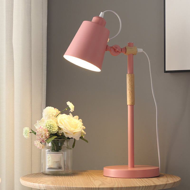 Lampada da tavolo a botte in stile contemporaneo Metal 1 luce da tavolo