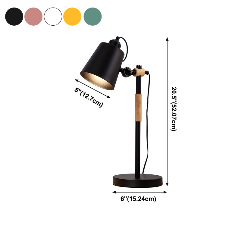 Lampada da tavolo a botte in stile contemporaneo Metal 1 luce da tavolo