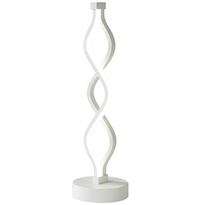 Lámpara de mesa de lectura minimalismo Luz de mesa lineal LED de 1 luces para dormitorio