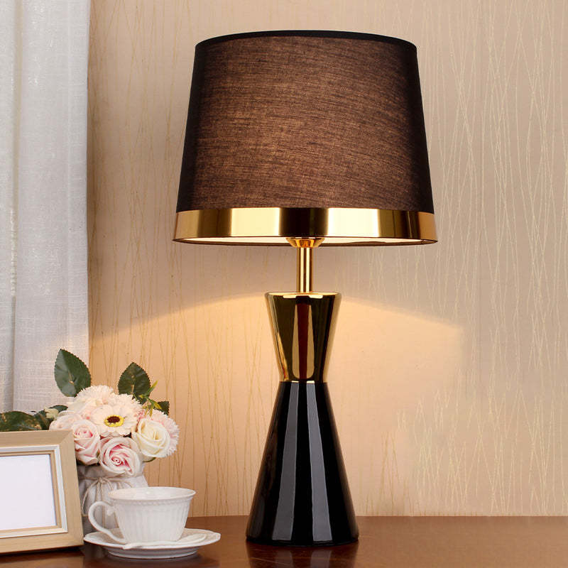 Contemporary Cone Table Lamp 1-Light Ceramics Table Light for Living Room