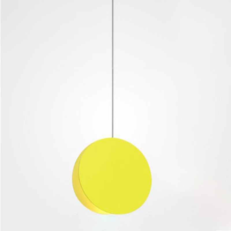 Moderne artistieke macaron hanglamp lakte ijzeren cirkelvormige hangende lamp voor binnenruimtes