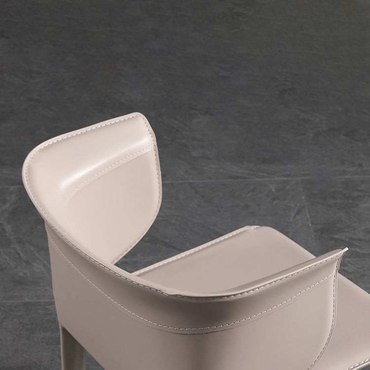 Designer Style Dining Arm Chair Matte Finish Wingback Single Dining Chair