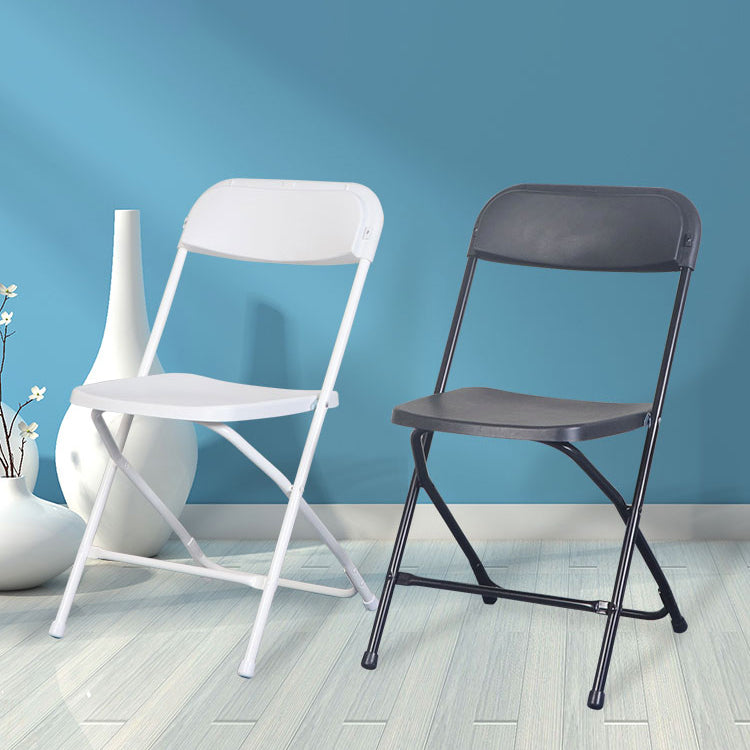 Chaise d'intérieur et d'extérieur moderne en métal, chaise d'appoint à dossier ouvert, sans accoudoirs, pour salle à manger