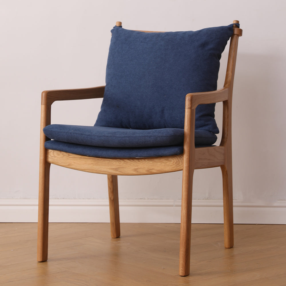 Sillas de madera maciza de estilo tradicional, cocina, comedor, sillón con respaldo de listones