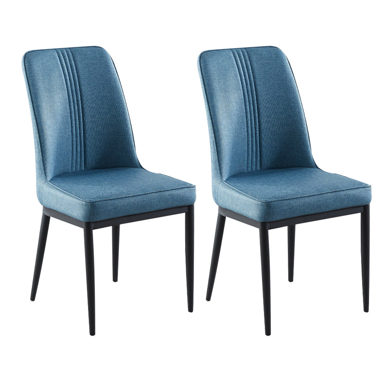 Sillas de comedor de metal de estilo moderno, silla lateral con brazo para cocina