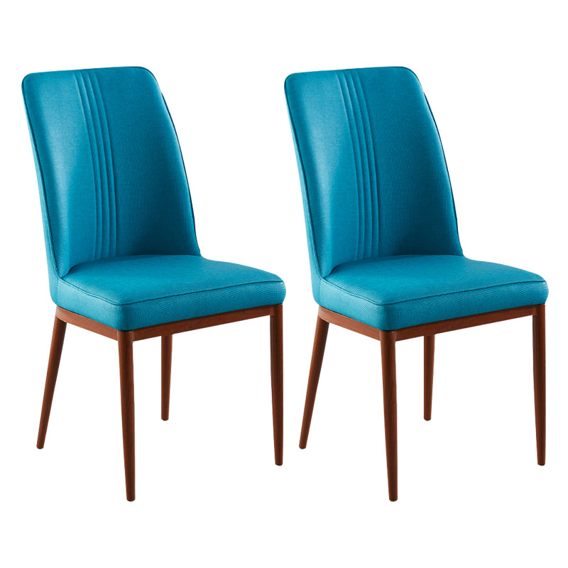 Sillas de comedor de metal de estilo moderno, silla lateral con brazo para cocina
