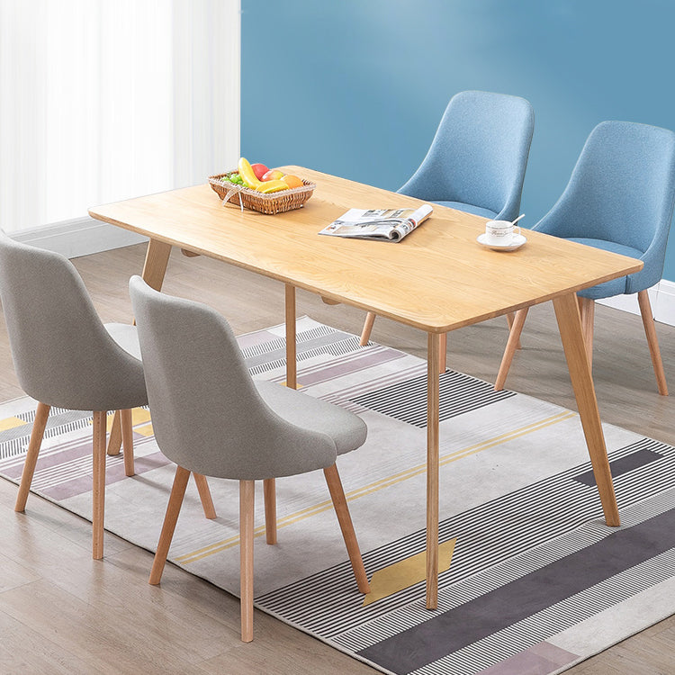 Chaise d'appoint scandinave rembourrée, finition mate, chaise de salle à manger Parsons