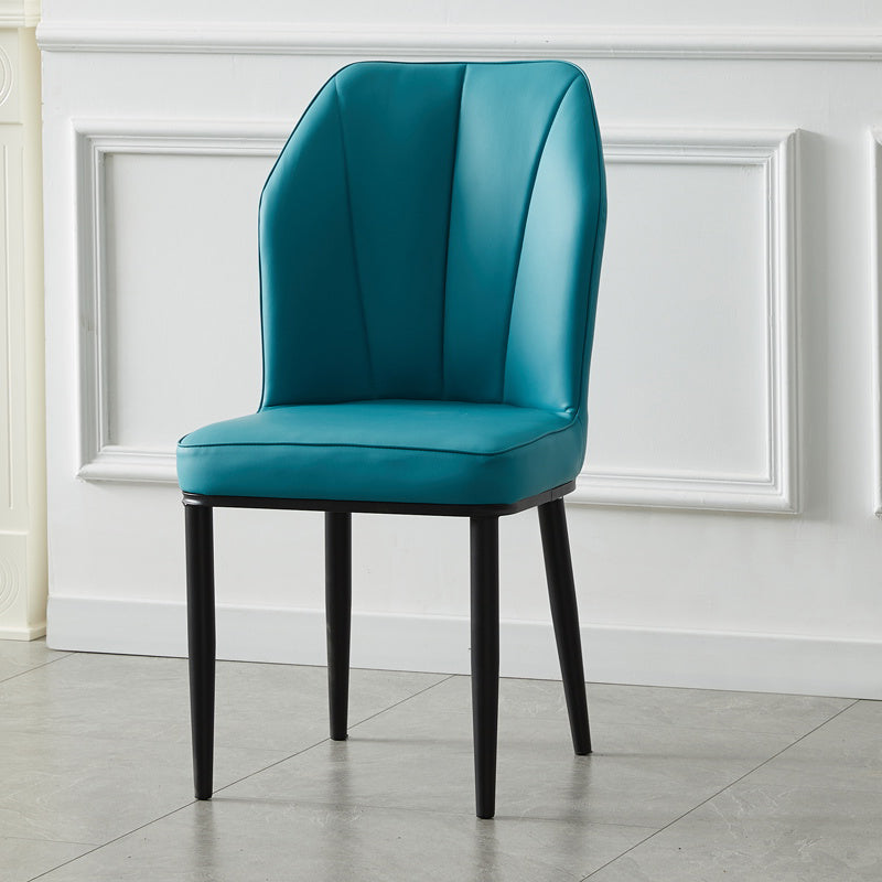 Metal de la cocina del estilo moderno que cena las sillas que cenan la silla lateral sin brazos del Wingback