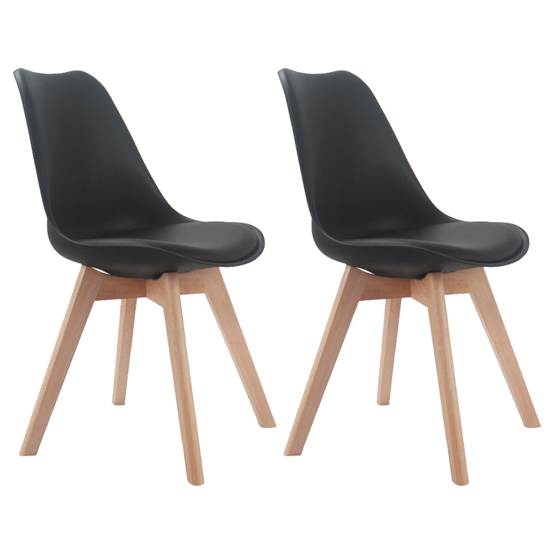 Polsterer skandinavischer Konferenzraum Seitstuhl Matte Finish Parsons Essons Stühle