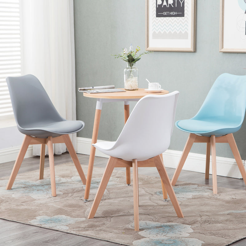 Polsterer skandinavischer Konferenzraum Seitstuhl Matte Finish Parsons Essons Stühle