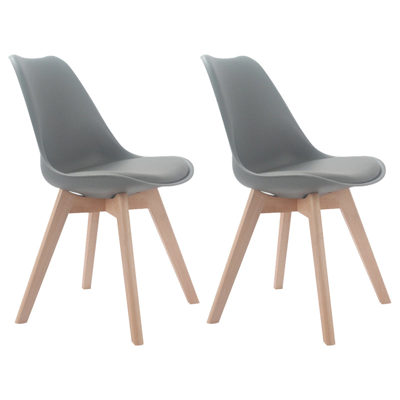 Polsterer skandinavischer Konferenzraum Seitstuhl Matte Finish Parsons Essons Stühle