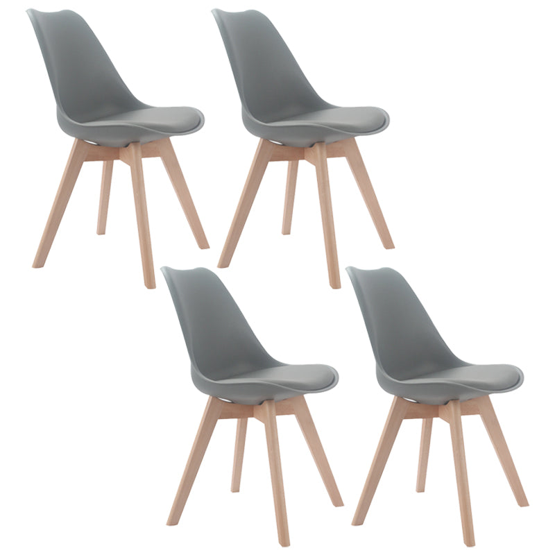 Polsterer skandinavischer Konferenzraum Seitstuhl Matte Finish Parsons Essons Stühle