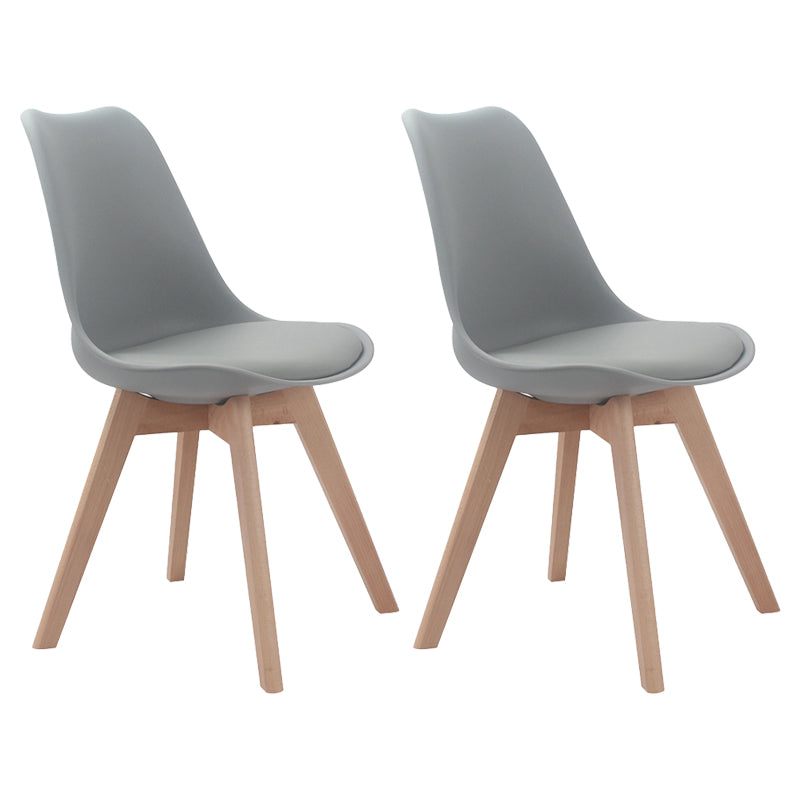 Polsterer skandinavischer Konferenzraum Seitstuhl Matte Finish Parsons Essons Stühle