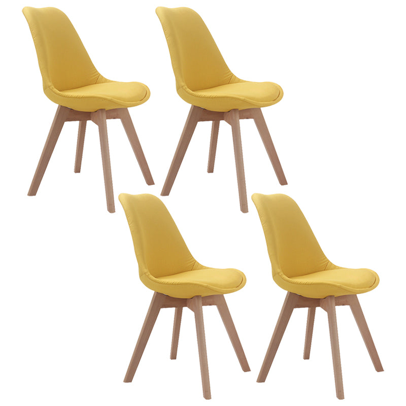 Polsterer skandinavischer Konferenzraum Seitstuhl Matte Finish Parsons Essons Stühle