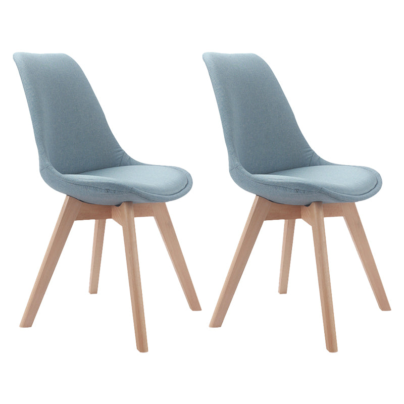 Polsterer skandinavischer Konferenzraum Seitstuhl Matte Finish Parsons Essons Stühle