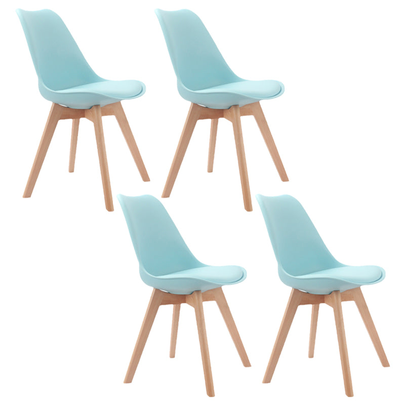 Polsterer skandinavischer Konferenzraum Seitstuhl Matte Finish Parsons Essons Stühle