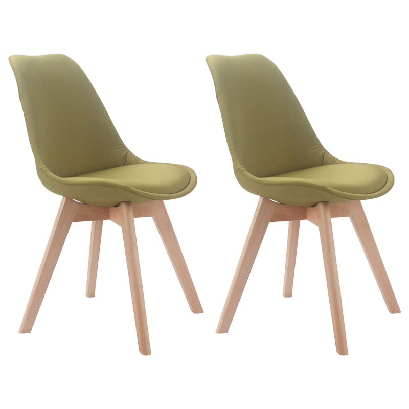 Polsterer skandinavischer Konferenzraum Seitstuhl Matte Finish Parsons Essons Stühle