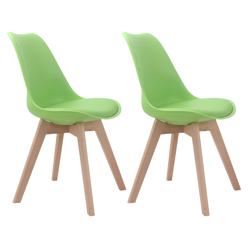 Polsterer skandinavischer Konferenzraum Seitstuhl Matte Finish Parsons Essons Stühle