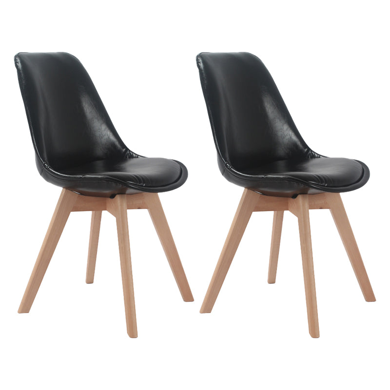 Polsterer skandinavischer Konferenzraum Seitstuhl Matte Finish Parsons Essons Stühle