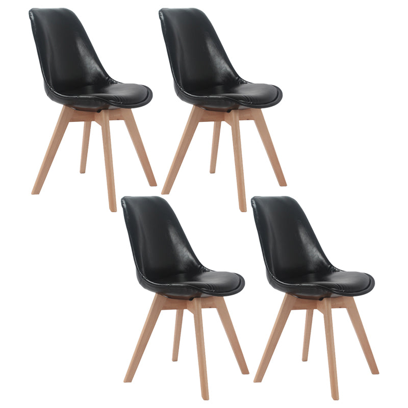 Polsterer skandinavischer Konferenzraum Seitstuhl Matte Finish Parsons Essons Stühle
