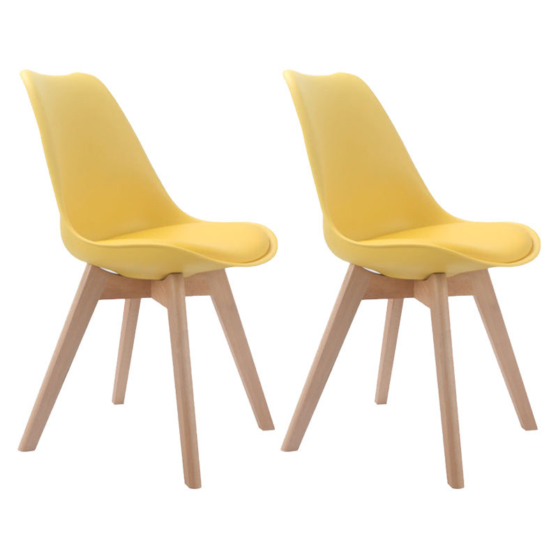 Polsterer skandinavischer Konferenzraum Seitstuhl Matte Finish Parsons Essons Stühle