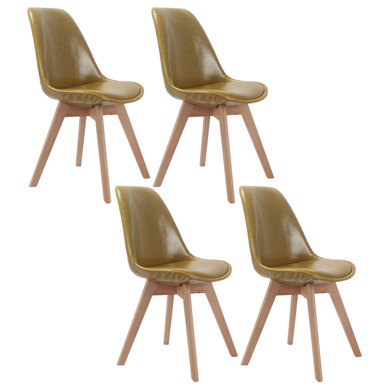 Polsterer skandinavischer Konferenzraum Seitstuhl Matte Finish Parsons Essons Stühle