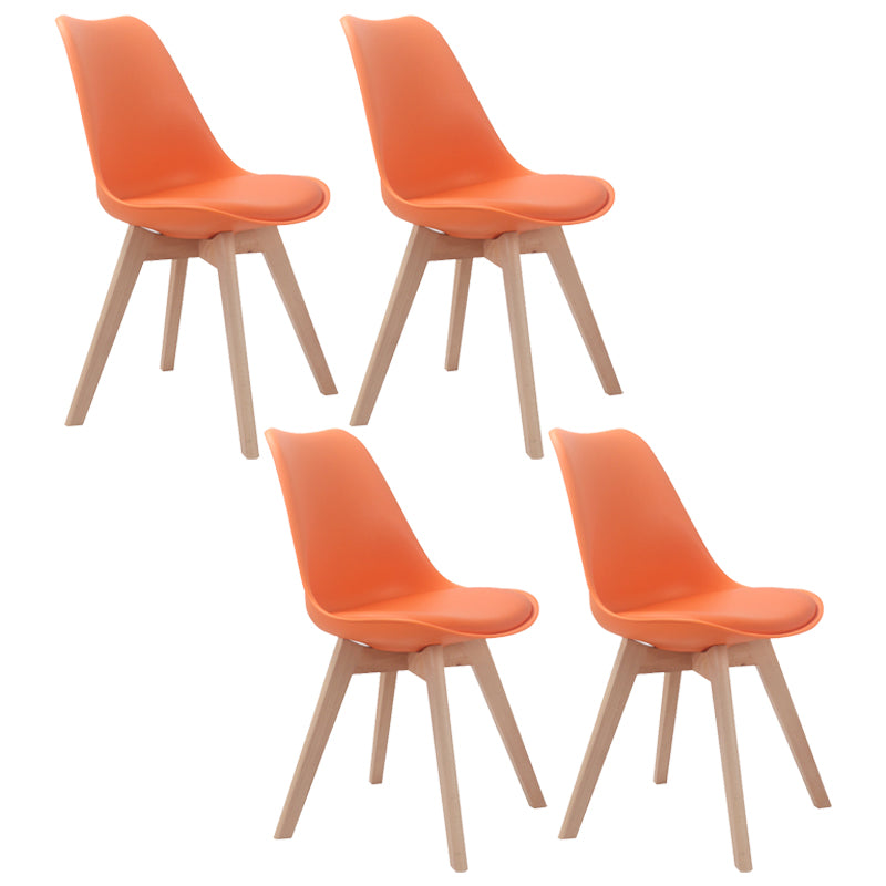 Polsterer skandinavischer Konferenzraum Seitstuhl Matte Finish Parsons Essons Stühle