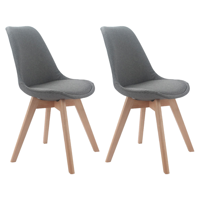 Polsterer skandinavischer Konferenzraum Seitstuhl Matte Finish Parsons Essons Stühle