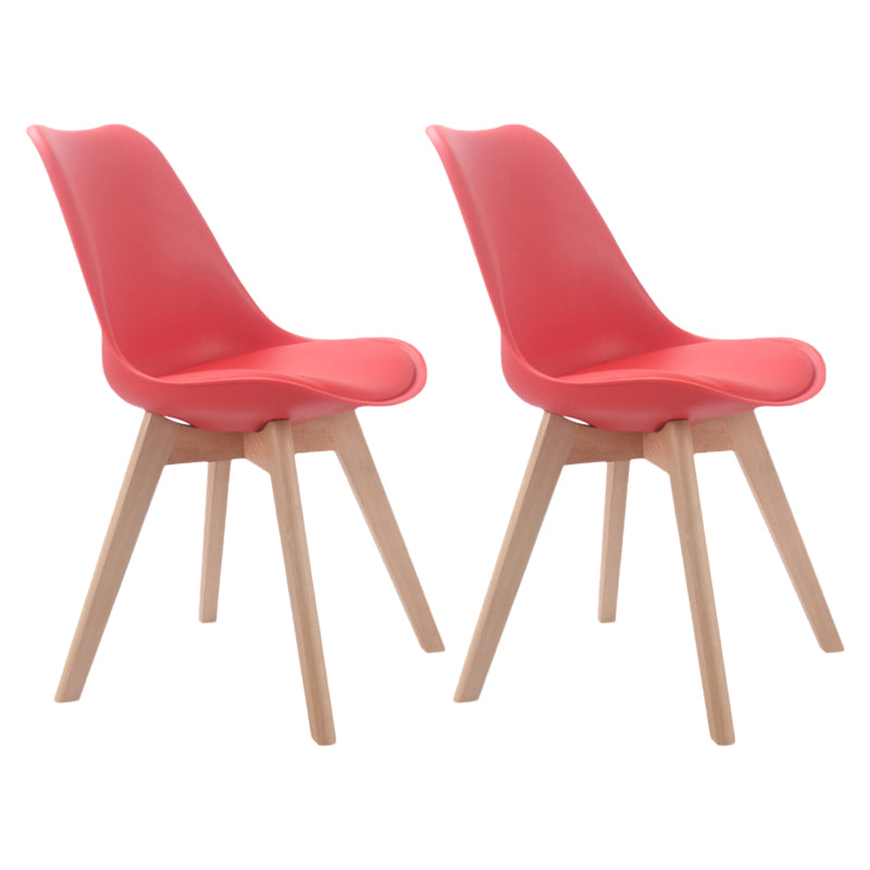 Polsterer skandinavischer Konferenzraum Seitstuhl Matte Finish Parsons Essons Stühle