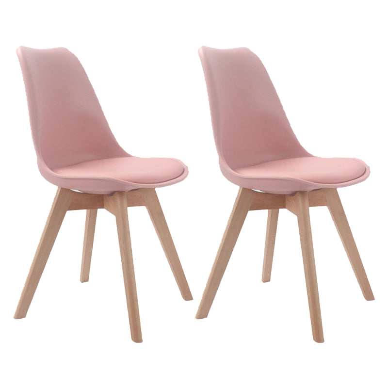 Polsterer skandinavischer Konferenzraum Seitstuhl Matte Finish Parsons Essons Stühle
