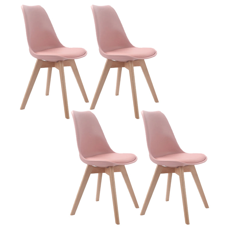 Polsterer skandinavischer Konferenzraum Seitstuhl Matte Finish Parsons Essons Stühle