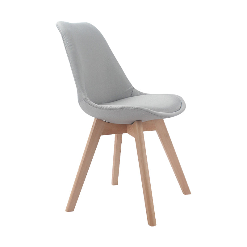 Polsterer skandinavischer Konferenzraum Seitstuhl Matte Finish Parsons Essons Stühle