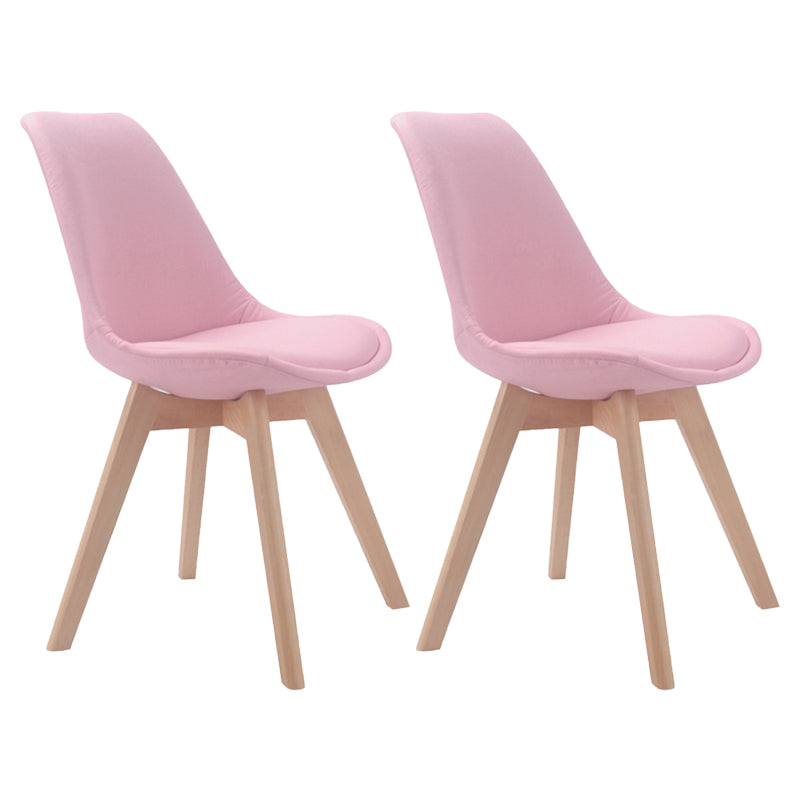 Polsterer skandinavischer Konferenzraum Seitstuhl Matte Finish Parsons Essons Stühle