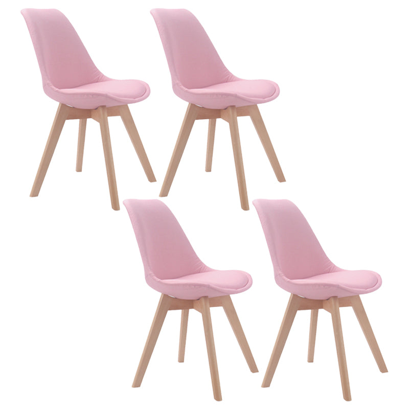 Polsterer skandinavischer Konferenzraum Seitstuhl Matte Finish Parsons Essons Stühle
