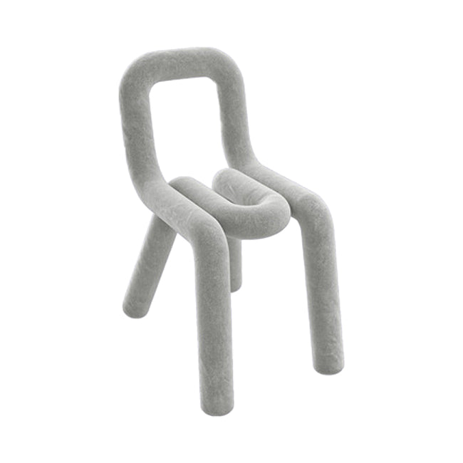 Ensemble de chaises en velours de style moderne, chaise de cuisine et de salle à manger à dossier ouvert