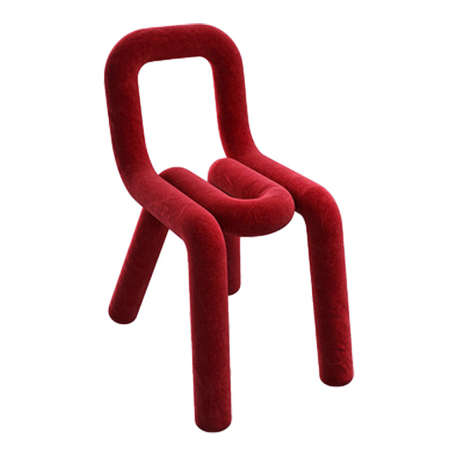 Ensemble de chaises en velours de style moderne, chaise de cuisine et de salle à manger à dossier ouvert