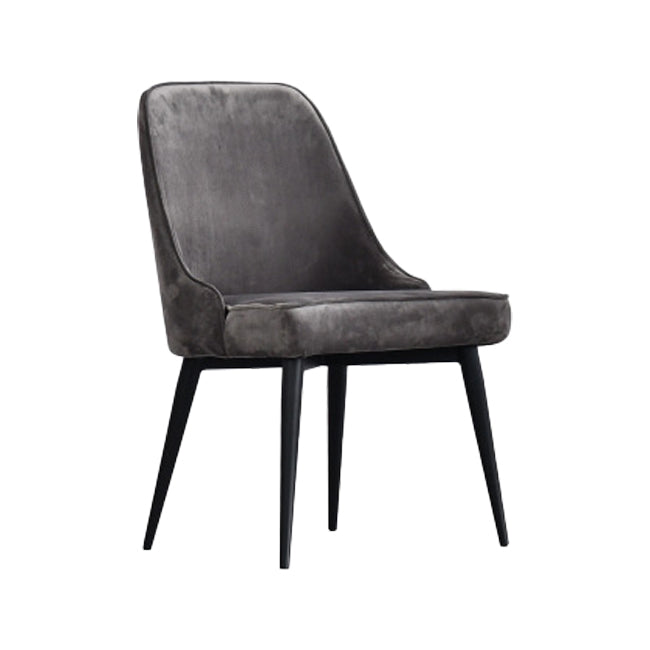 Scandinavische stijl metalen stoelen keuken eetkamer vaste achterzijde stoel set