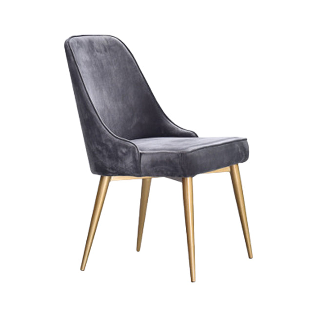 Scandinavische stijl metalen stoelen keuken eetkamer vaste achterzijde stoel set