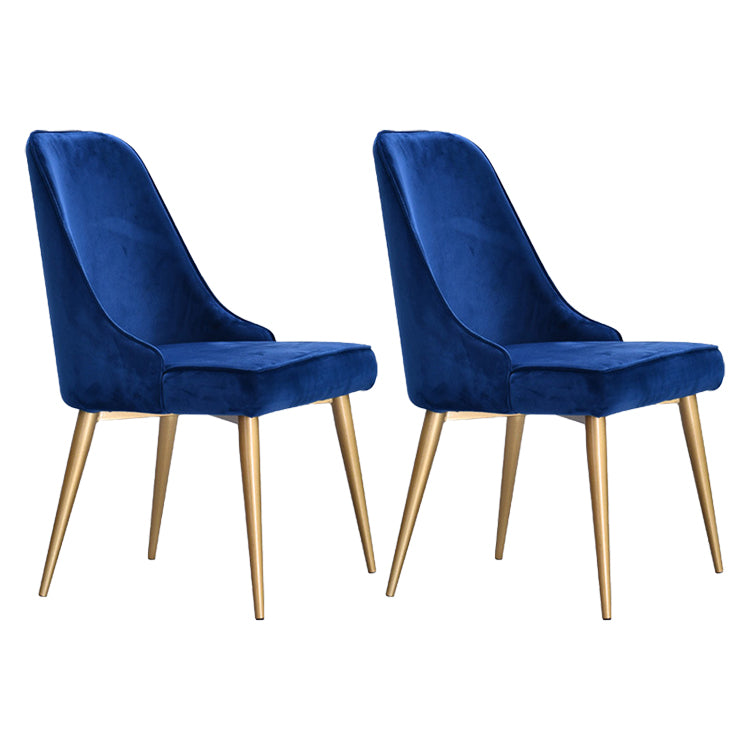 Scandinavische stijl metalen stoelen keuken eetkamer vaste achterzijde stoel set