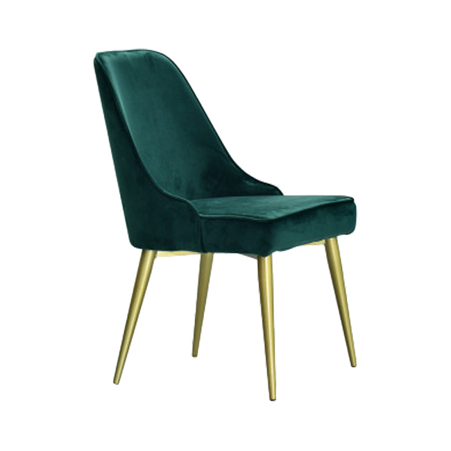 Scandinavische stijl metalen stoelen keuken eetkamer vaste achterzijde stoel set