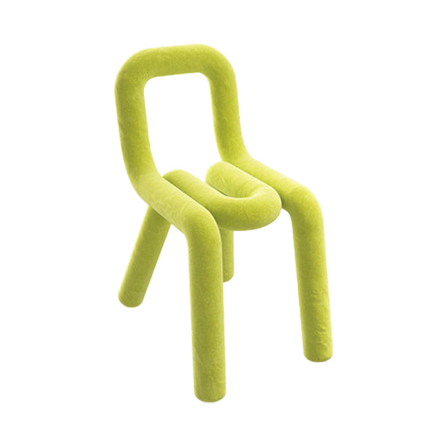Ensemble de chaises latérales à dossier ouvert de cuisine de salle à manger de chaise en métal de style moderne