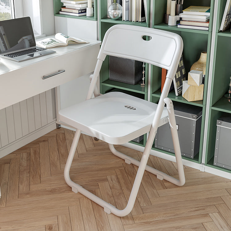 Metal casero contemporáneo que cena la silla lateral sin brazos de la parte posterior abierta de la silla que cena