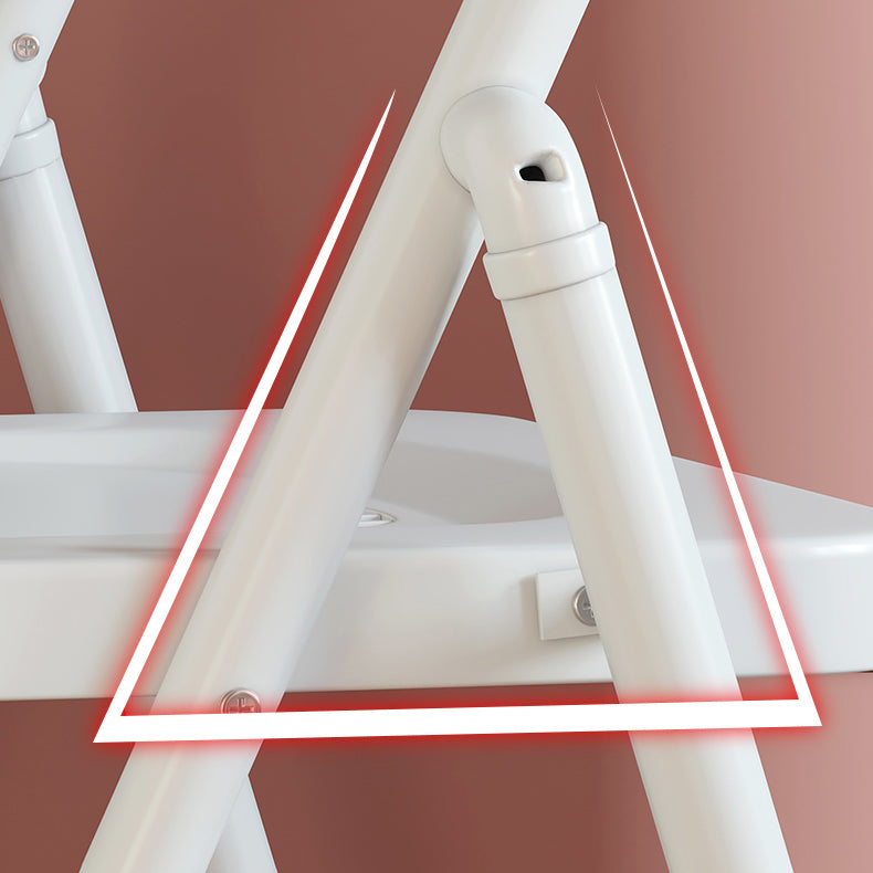 Metal casero contemporáneo que cena la silla lateral sin brazos de la parte posterior abierta de la silla que cena
